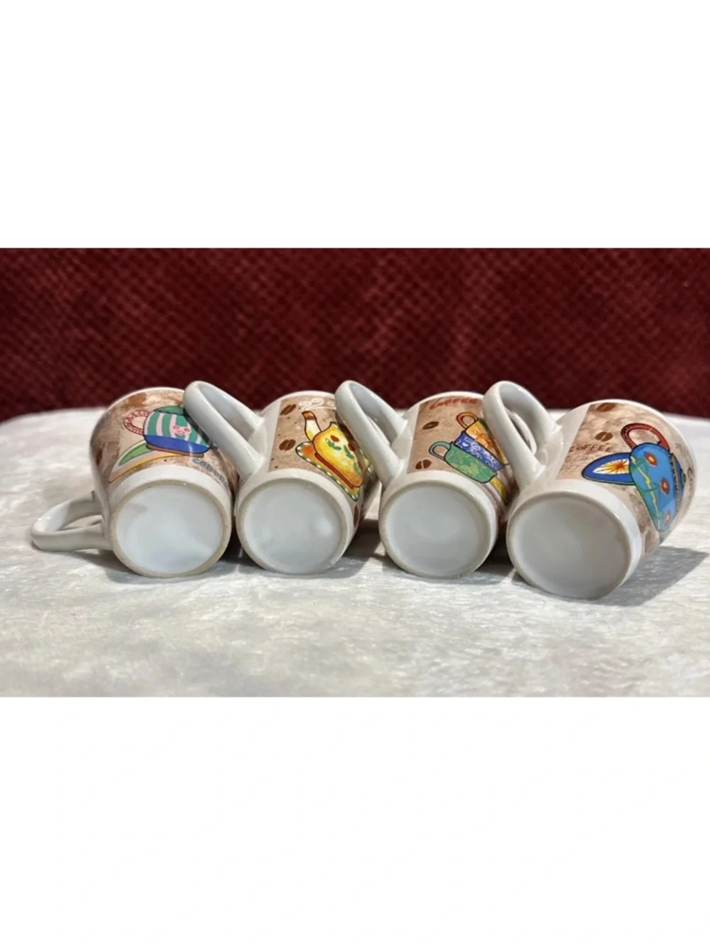 Espresso Cups With Handles By Encore 2x2.5